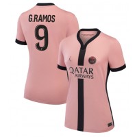 Maglia Calcio Paris Saint-Germain Goncalo Ramos #9 Terza Divisa Donna 2024-25 Manica Corta